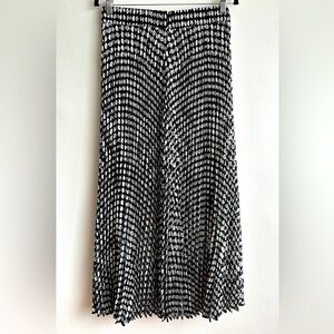 BA&SH black polka dot print skirt US 6